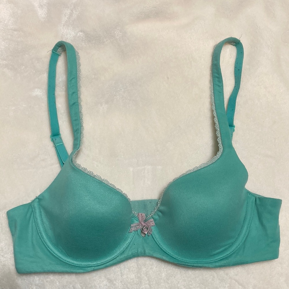 Blue Body by Victoria’s Secret Demi Bra 32B Teal